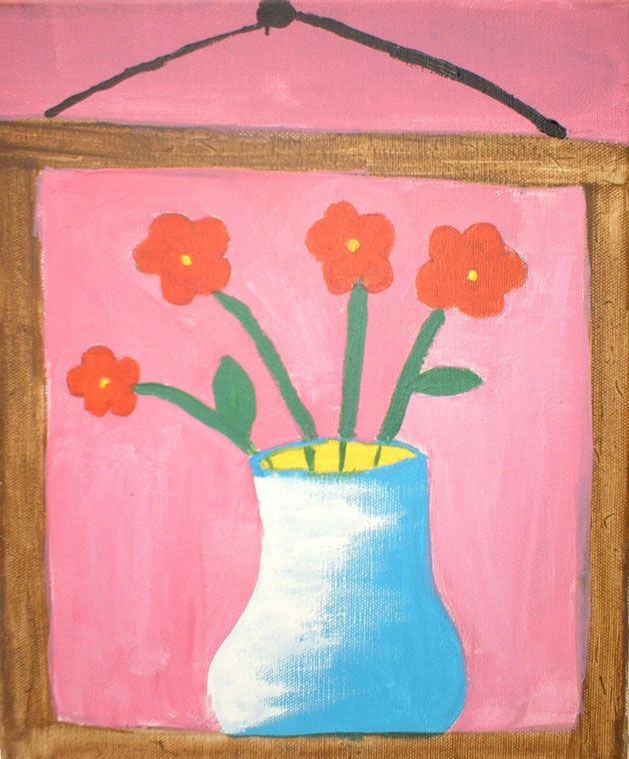 Flowers in a vase Flowers in a vase