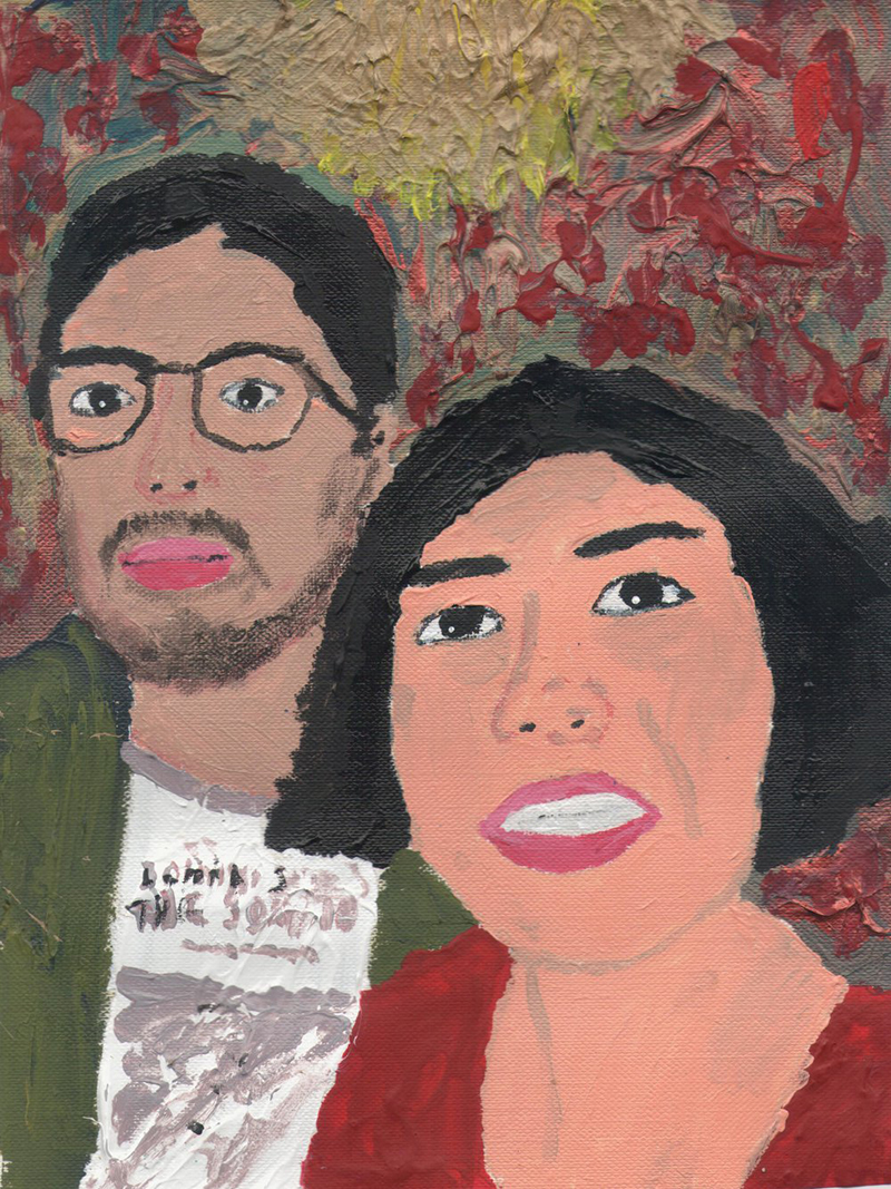 Julie and her brother