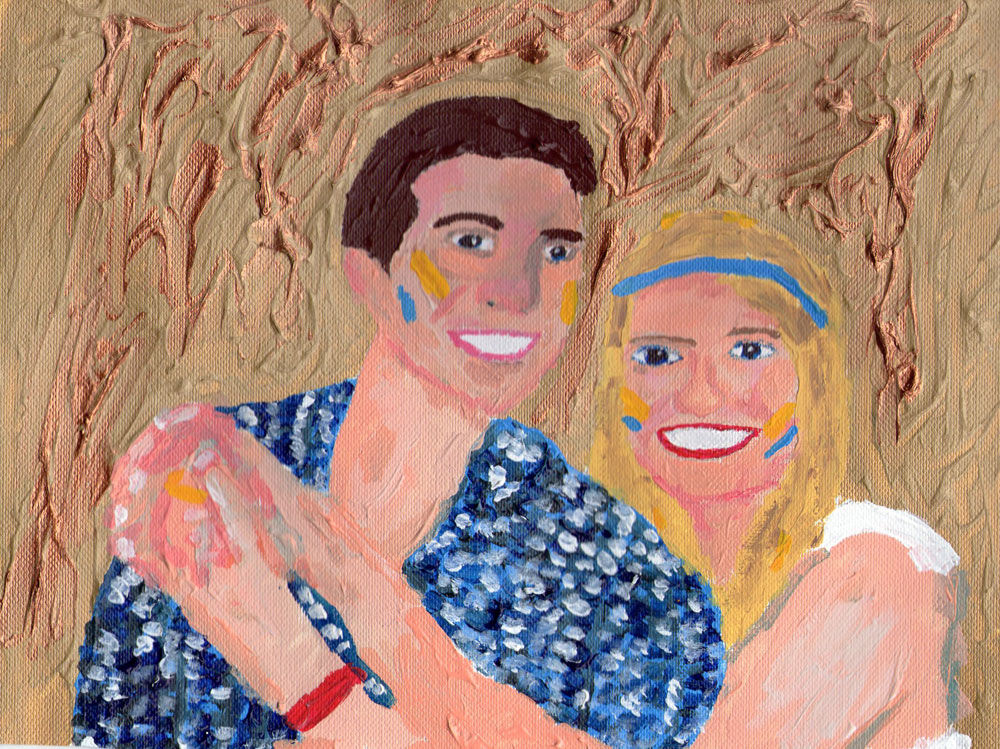 Roberts and girlfriend Roberts and girlfriend
